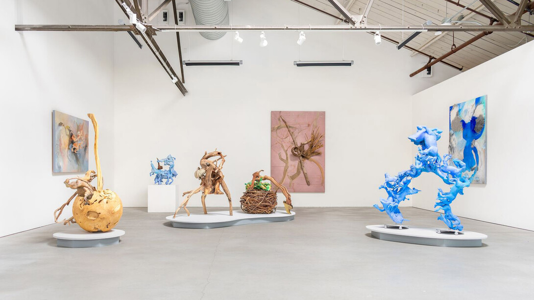 Marta Thoma Hall, To see with eyes closed, exhibition view. Courtesy of Anglim/Trimble
