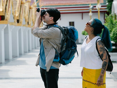 Experiencing new places and cultures can help people feel inspired and mentally renewed