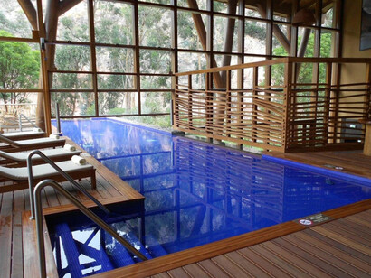Piscina na Estalagem St. Hubertus