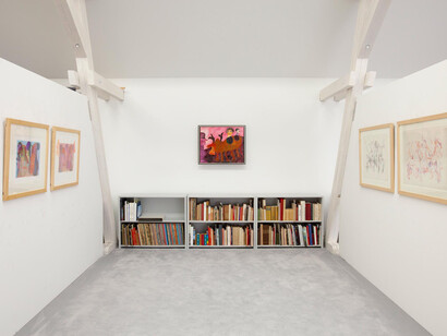 Ursula und Bernard Schultze, Panta rhei (Alles fliesst), ausstellungsansicht. Mit freundlicher genehmigung von Galerie Henze & Ketterer