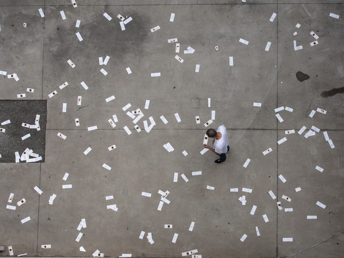 SITU 1, Jose Carlos Martinat, SRE, Open Data,  SP Mixed Media, Variable Dimensions, Installation View, Photo Jose Carlos Martinat 3