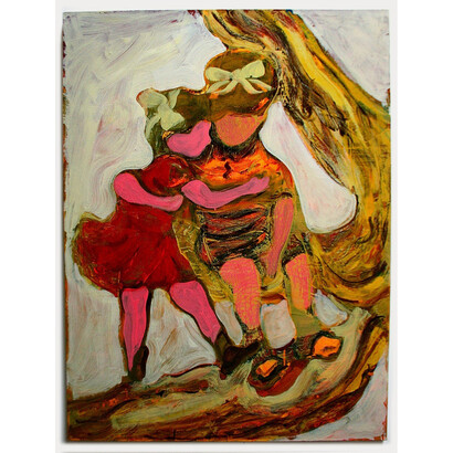 Grant Foster, Civilised World, 2014, Oil on canvas, 120 x 90 cm
