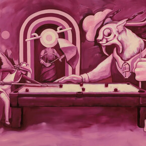 Jonathan Thunder, Basil's dream, 2024. Courtesy of Detroit Institute of Arts