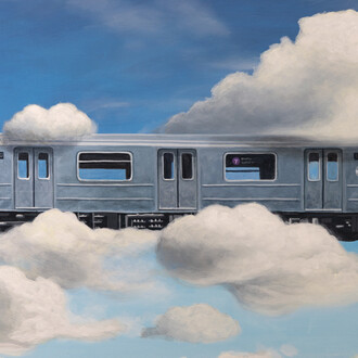 Ernie Parada, Elevated train (detail), 2026. Courtesy of Harman Projects 
