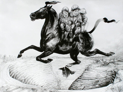 Diane Victor, Migrant Labour Flying Horse