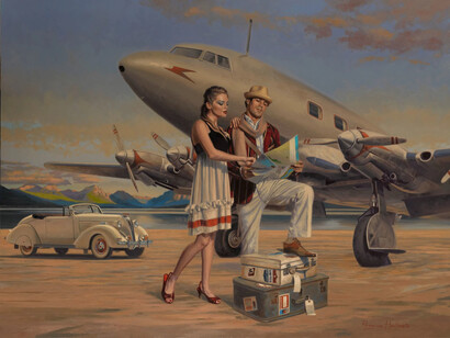 Peregrine Heathcote, With you by my side. Courtesy of Bonner David Galleries