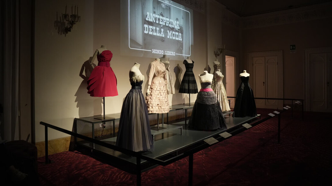 1925-1955. Fashion in the spotlight. The origins of made in Italy, exhibition view. Courtesy of Gallerie degli Uffizi