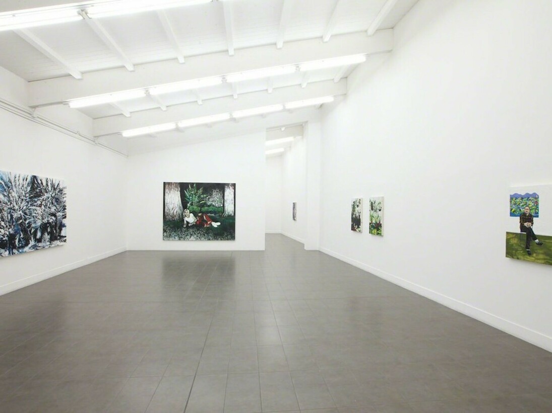 Raffi Kalenderian, Green River, Exhibition view. Courtesy of Brand New Gallery