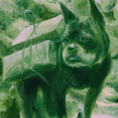 Jeff Wigman - Cigar Mutt - oil on linen