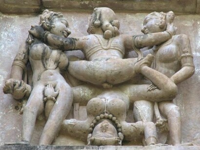Erotic sculpture. India