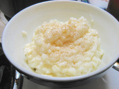 Arroz doce em tigela