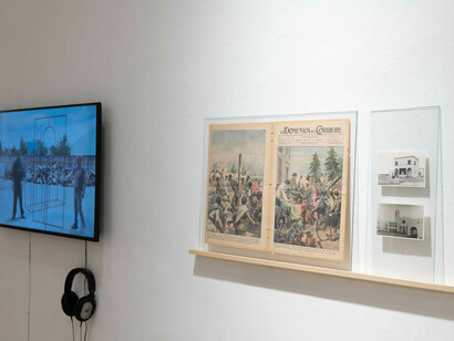 Processes 146. Real Academia de Espana in Rome, view of the exhibition. Photo by Giorgio Benni