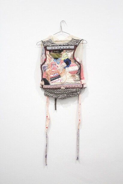 Matt Damhave, A was for Anarchy, 2015, Vest, Courtesy of White Columns
