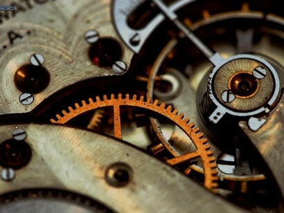 Engranajes de un reloj