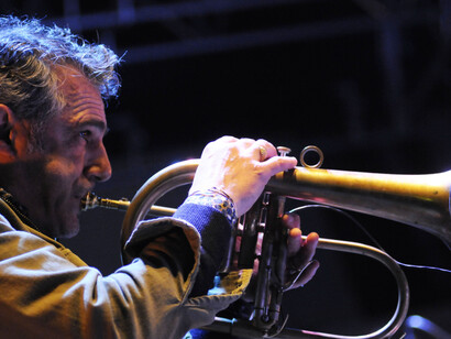 Paolo Fresu al flicorno, foto Francesco Barni