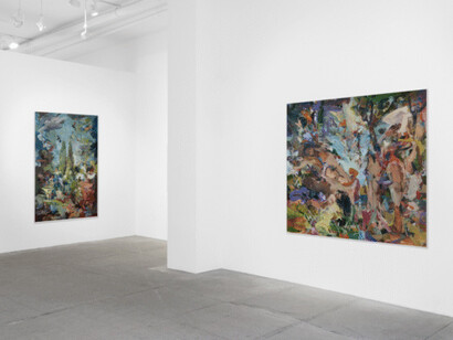 Eric Uhlir, The long light, exhibition view. Courtesy of Winston Wächtert Fine Art