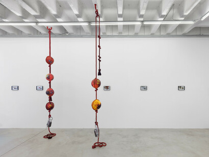 Camilla Steinum, Perception spot, exhibition view. Courtesy of Soy Capitán