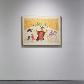 Welcoming the Two Faced Rider. Courtesy of Cavin Morris Gallery