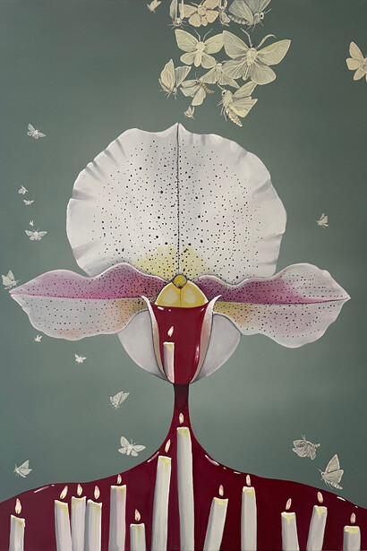 Brianna Lance, "Flores". Todo lo que no puedo comunicar en la vida normal lo puedo comunicar a través de mi trabajo