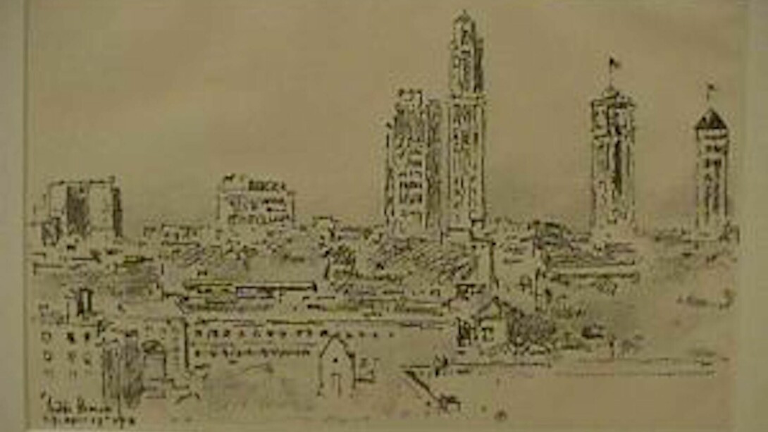 Urban Impressions. Courtesy of Bowdoin College