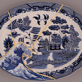 Paul Scott, Fukushima, No. 11, 2025. Courtesy of Cincinnati Art Museum 