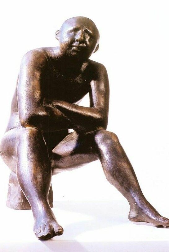 Emilio Greco (1913-1995), Wrestler, 1947, Bronze; 30 x 21 x 18 cm, Private collection