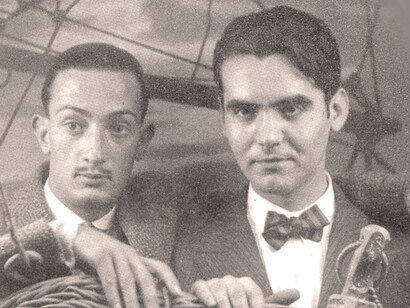 Salvador Dalí y Federico García Lorca en Barcelona