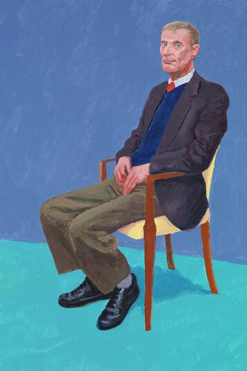David Hockney,
Arthur Lambert, 11-13 April (2014),
Acrylic on canvas,
121.9 x 91.4 cm © David Hockney,
Photo Credit: Richard Schmidt