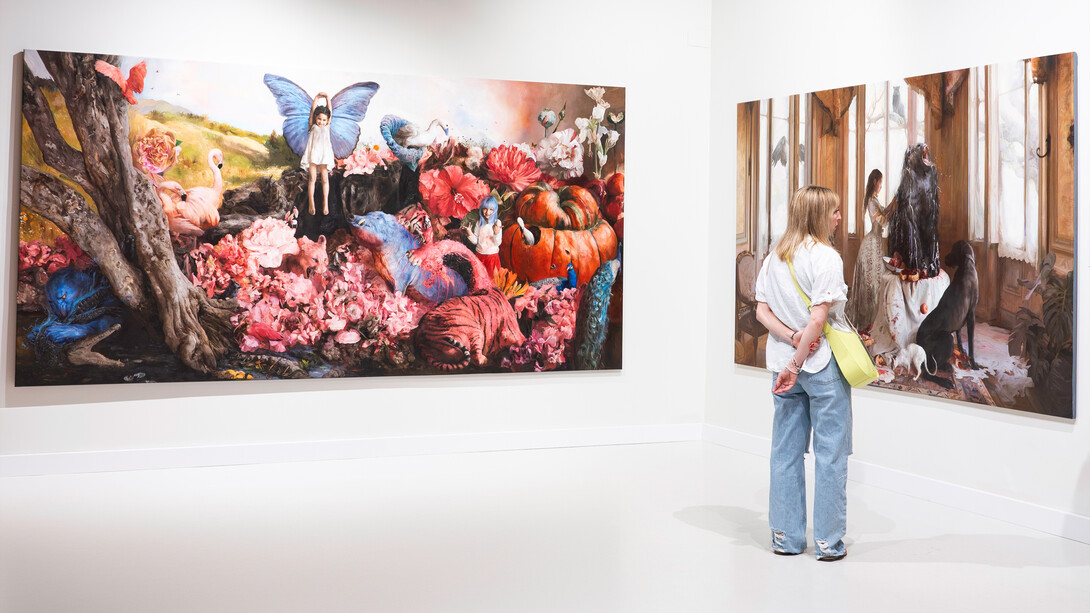 Robin Kid, The future is old, Ausstellungsansicht. Mit freundlicher Genehmigung des Moco Museum