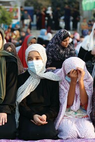 Children playing in the Gaza strip