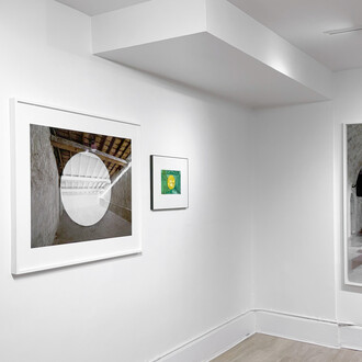Georges Rousse, Quiet spaces, exhibition view. Courtesy of Sous Les Etoiles Gallery