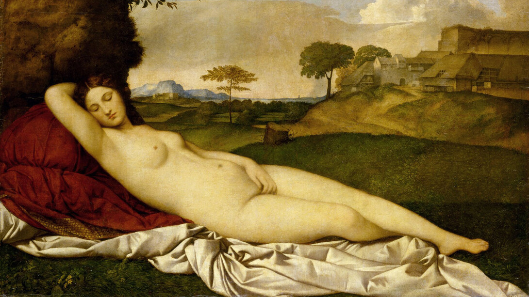 Giorgione/Titian, Sleeping Venus, ca. 1508/10. Courtesy of Albertinum Museum