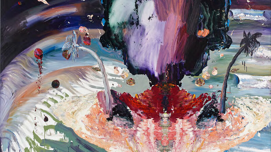 Ben Quilty, Utopia, 2014, Oil on linen, 202 x 265 cm; 79 1/2 x 104 3/8 in