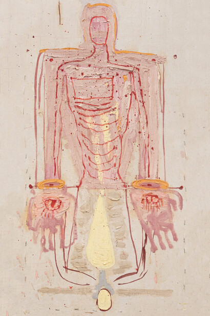 Peter Gallo, Untitled figure, 2020. Courtesy of Galerie Kandlhofer