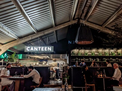 A full house at the restaurant at Tillingham, UK