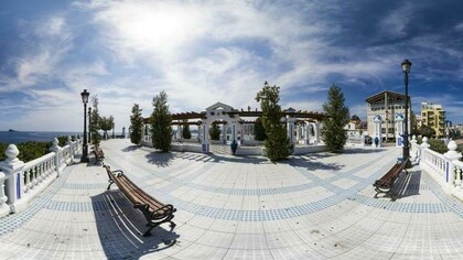Benidorm. Acceso al balcón del Mediterráneo