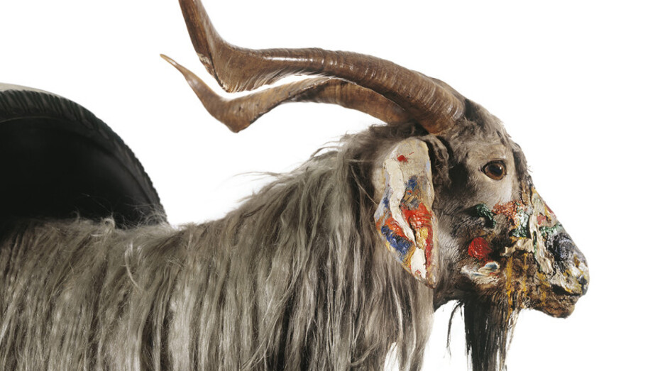Robert Rauschenberg, Monogram, 1955–59 © Estate of Robert Rauschenberg / Bildupphovsrätt 2016, Stockholm/VAGA, NY.