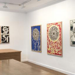 Pierre Alechinsky. Courtesy of Galerie Lelong