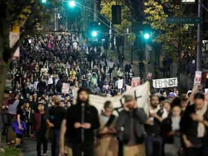 Protestas por la elección de Donald Trump