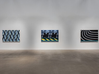 Roger Brown, Weathervane, exhibition view. Courtesy of Gray Gallery