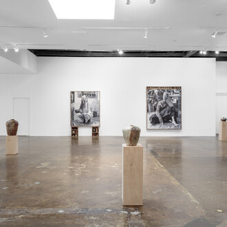 Kohshin Finley, Still life, exhibition view. Courtesy of Jeffrey Deitch Gallery