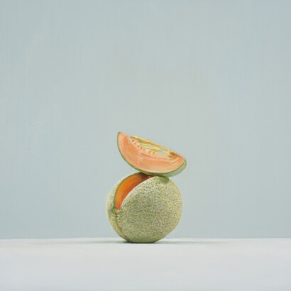 Craig Wylie, Deathstar, Oil on linen, 20 × 20 in (50.8 x 50.8 cm)