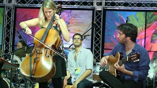 Berklee Global Jazz Institute en el Dominican Republic Jazz Festival. Foto: Cortesía del Dominica Republic Jazz Festival
