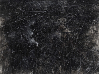 Night Flight by Harry Hellawell, 1980, Mixed media on paper © The artist's estate (Art.IWM ART 17165) 
