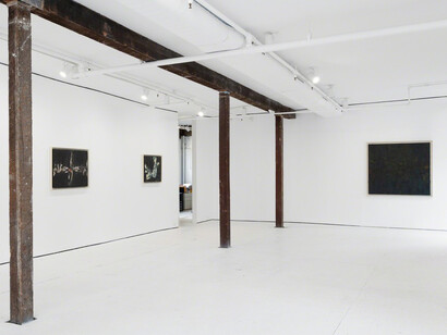 Al Held in Paris. Courtesy of Nathalie Karg Gallery
