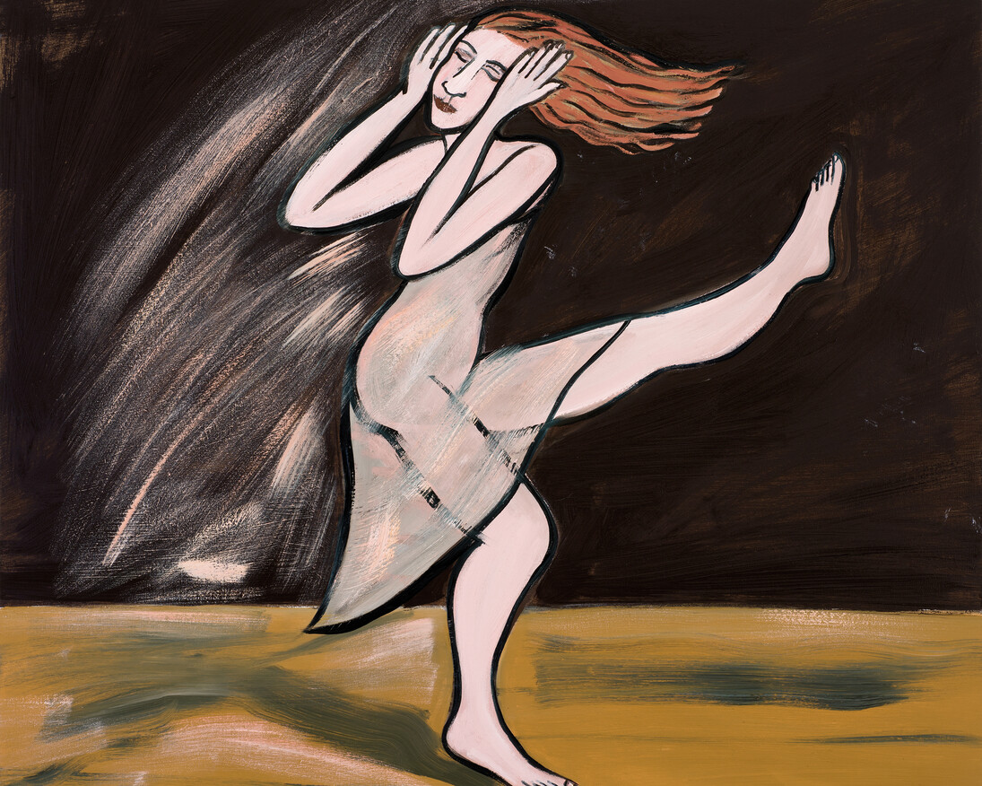 Cooper Eileen_Dancing in LImbo. Courtesy of Eileen Cooper and The Fine Art Society.