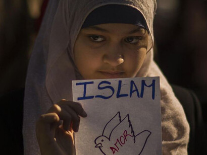 Manifestación contra la intolerancia