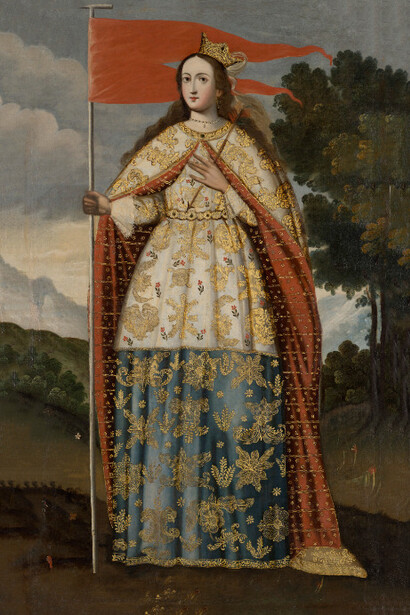 Unknown artist, St. Ursula, 18th century. Courtesy of Denver Art Museum