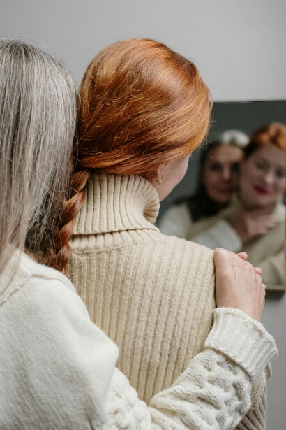 Quizá las monjas alemanas quisieran evitar que la niña terminara siendo una mujer fatua y no lo fue, aunque el mérito no es del diablo en el espejo