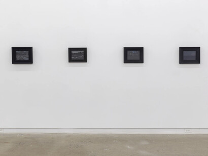 Jon Sasaki, Making do with the photons that linger after the sun has set, exhibition view. Courtesy of Clint Roenisch Gallery